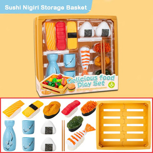 Juego de <span class=keywords><strong>Sushi</strong></span> de Plástico Gj, Juguetes de Comida de Imitación para Niños, Juego de Cocina Estilo Japonés para Niños Pequeños - Product Image 3