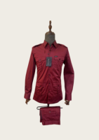 Ensemble de travail extérieur 2 pièces pour hommes, chemise à manches longues et pantalon multicolores, vêtement durable, grandes tailles, vente en gros