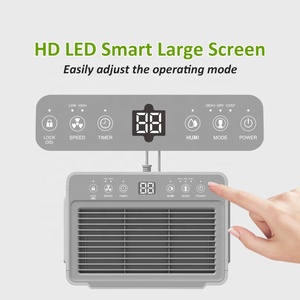 Déshumidificateur domestique JJPRO Greenfly 2026 6L intelligent à compresseur, écran LED, faible bruit, pour la maison, la chambre, le sous-sol - Product Image 3