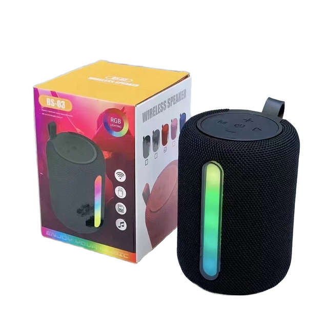 2025 New for 5.3 High Volume Wireless Mini High Quality Portable Outdoor Subwoofer Speaker with RGB LED