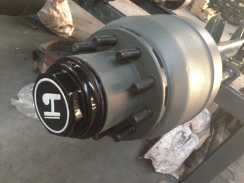 LUEN высокое качество низкая цена американский тип осевой полуприцеп для продажи