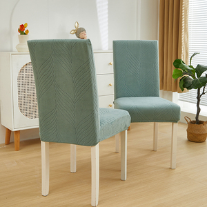 Coprisedia da Matrimonio in Jacquard Stampato, Elasticizzato in Spandex, Lavabile, Riutilizzabile, Ecologico e Durevole per Sedie da Pranzo - Product Image 2