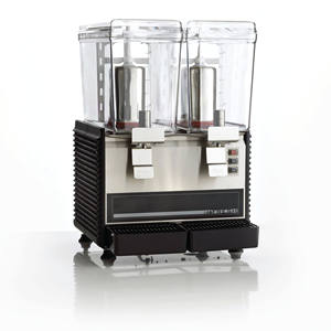 Dubbele 2 Dubbele Kom Gekoelde Premix Koude Drank Drank Sap Dispenser <span class=keywords><strong>Machine</strong></span> Voor Commercieel Restaurant Hotel Gebruik - Product Image 1