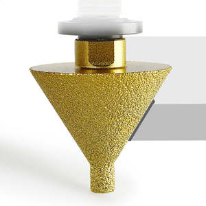 Punta per Trapano M10 M14 per Smussatura e Allargamento Fori, Utensile per Levigatura di Granito, Marmo, Piastrelle e Pietra - Product Image 4