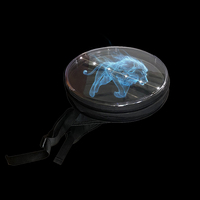 32cm 3D Holographique Ventilateur Sac À Dos WiFi Sans Fil Connectivité Led Hologramme Ventilateur Effet Publicité Affichage Machine pour Shopping