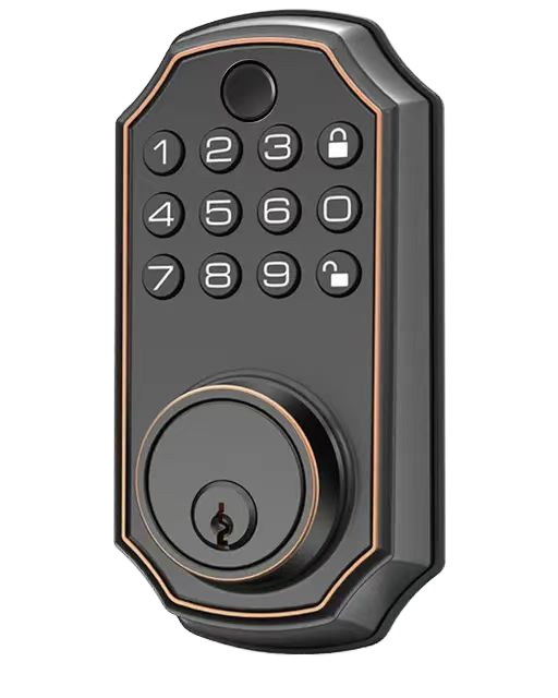 Tuya App-Controlled Smart Home Cylinder Dead Lock Fingerprint Access Control Key Cutting Doorbell Camera Pick Home Devices