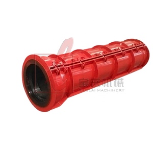 Machine/Ligne de production de tuyaux de drainage en béton préfabriqué à rouleaux de suspension avec moteur de 15 kW - Product Image 1