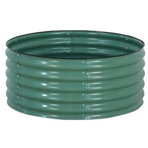 เตียงในสวนแบบโลหะยกสูงกล่องกระถางต้นไม้หนาทนทานสำหรับปลูกผักดอกไม้ฉ่ำน้ำที่สวนกลางแจ้ง - Product Image 6