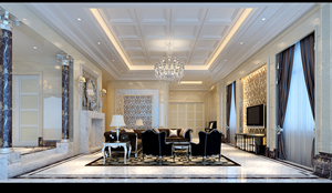 Progetto di Design <span class=keywords><strong>Architettonico</strong></span> per Villa Commerciale, Planimetrie, Design 3D e Rendering per Lussuoso Soggiorno - Product Image 5