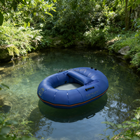 Bateau escargot gonflable en PVC Hailebao pour une personne, idéal pour la dérive, la pêche, les loisirs aquatiques et les rassemblements en piscine