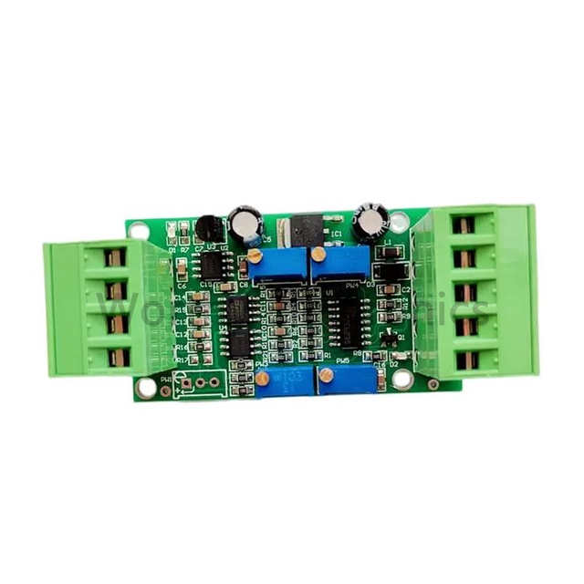 Weighing sensor transmitter amplifier module 4-20MA current voltage transmitter DC12-24V module JY-S65 electronic parts