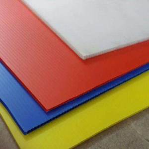 Plaque en plastique ondulé PP Correx pour l'emballage, la <span class=keywords><strong>signalisation</strong></span> et la protection des sols - Product Image 5