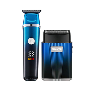 New Arrival Professional Rechargeable Hair Set for Men Barber Foil <b>Shaver</b> Trimmer Household Hotel USB Hair Set - Product Image 1