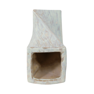 Vaso in Ceramica Moderno con Forma Scultorea Intrecciata, Vaso Decorativo Smaltato per Soggiorno e Arredamento Casa - Product Image 6