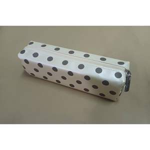 กระเป๋าเครื่องสำอาง PU แบบมีซิปทันสมัย สำหรับจัดระเบียบและจัดเก็บอย่างสะดวก ผลิตในไต้หวัน รุ่น TL1462-DOT - Product Image 1