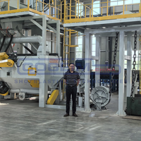 Machine de sablage automatique électrique pour chaînes d'ancre marines (Abrator) avec billes d'acier pour l'élimination de la rouille, le débavurage et le polissage