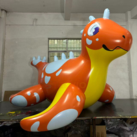 Modèle de dragon gonflable en PVC, dragon de mer gonflable, jouets aquatiques gonflables à chevaucher pour piscine