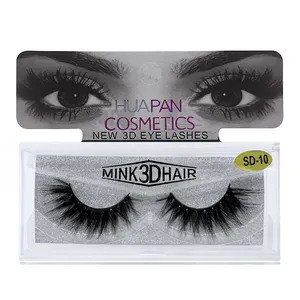 Cheap price and new packaging 3d false eyelashes fur mink eyelashes in 2020