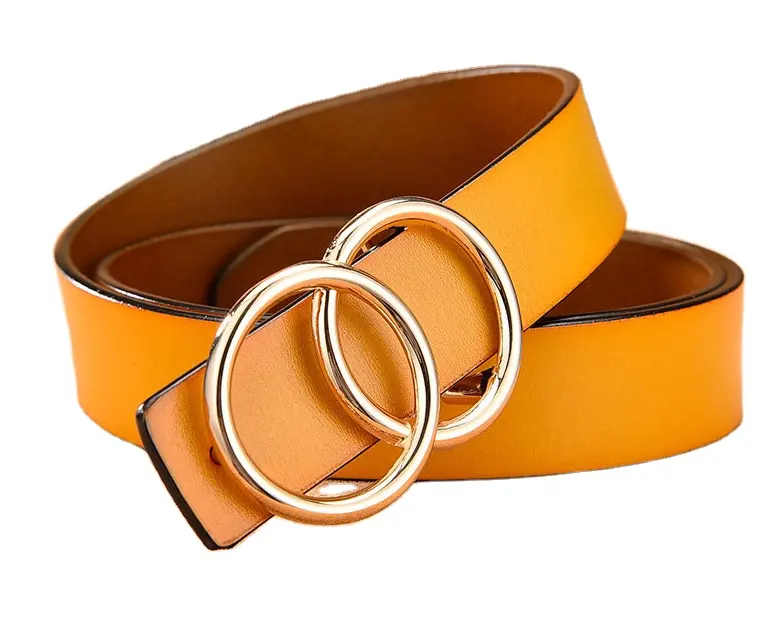 Women's Elastic Hot Selling Leather Tool Belts Women's Custom Belts Leather Luxury Belts