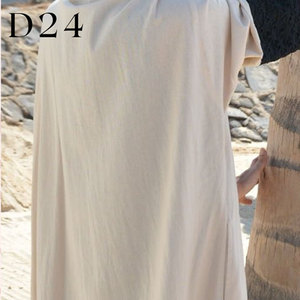 Manufacturer Women Maxi Abaya Color block Custom Loose Fit Slit Hem Prayer Dress Middle East Style All Seasons Lightweight - Product Image 6