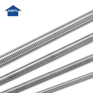 <span class=keywords><strong>Tige</strong></span> <span class=keywords><strong>filetée</strong></span> personnalisée en acier inoxydable 304 de FASTO, finition lisse, pour la construction, M3 M4 M5 M6 <span class=keywords><strong>M8</strong></span> M10 M16-M42 - Product Image 1