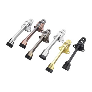 Retenedor de puerta semiautomático tipo herradura, tope anticolisión, bloqueador de puerta de fijación libre - Product Image 2