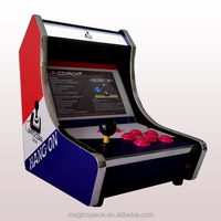 Retro genç yetişkin mücadele 128G Sd kart ahududu Pi Mini Pc sikke işletilen Joystick BartopGames makineleri