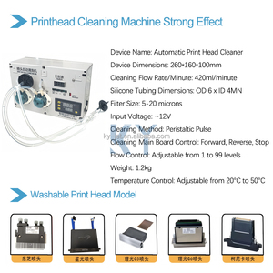 Kit de nettoyage de tête d'impression DTF, machine de nettoyage de circulation pour <span class=keywords><strong>Epson</strong></span> L1800 L805 1390 I3200 XP600, machine de nettoyage de <span class=keywords><strong>buse</strong></span> de lavage - Product Image 6