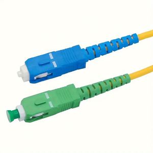 Cable de Fibra Óptica Monomodo Simplex SC UPC a SC <span class=keywords><strong>APC</strong></span> para Telecomunicaciones y Redes de Fibra, de Plataforma de Compras China - Product Image 1