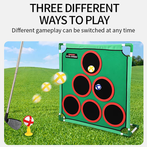 High Quality Children <b>Golf</b> Training Set <b>Golf</b> Game Target Mat Swing Hitting Practice Pad Indoor Outdoor Sports Toy - Product Image 1