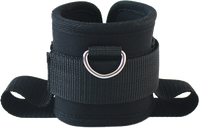 Sangles de cheville rembourrées en mousse EVA pour appareils à câbles - Sangles de cheville réglables et respirantes avec crochet de porte pour machines à câbles