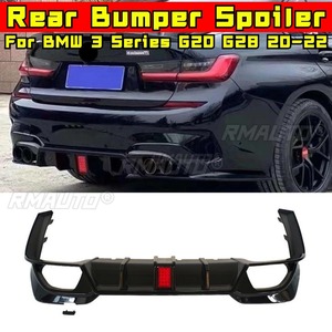 Difusor de Parachoques Trasero para Auto, Spoiler Negro Brillante, Pieza de Modificación para BMW Serie 3 G20 G28 2020-2022, Accesorios para Auto - Product Image 2