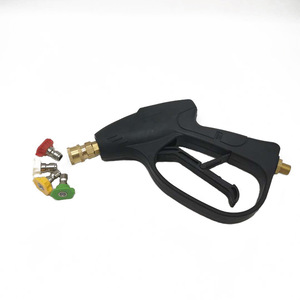 Pistola de Alta Presión de Cobre Puro con Conexión Rápida de 1/4 para Lavado de Autos y Desengrasado - Product Image 3