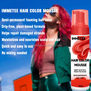 Mousse Colorante Professionale per Capelli 150ml, Tinta Semipermanente Leggera e Volumizzante, Schiuma Colorante Temporanea Istantanea - Product Image 4