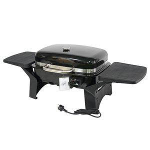 Electric Grill Tabletop 58.5x38.5x25cm Non-Stick PTFE Outdoor Indoor Use - Product Image 2