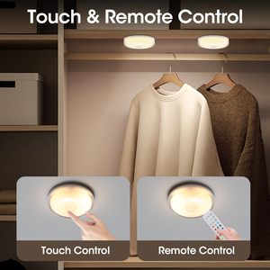 Plafonnier LED rechargeable pour douche, 15 couleurs RVB, éclairage d'ambiance, intensité réglable, design moderne, montage en surface, pour salle de bain - Product Image 3