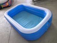 Piscine gonflable portable TRICON en PVC pour enfants - Durable, écologique, légère, facile à transporter, avec taille personnalisable