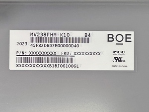 หน้าจอความละเอียดสูงขนาด 23.8 นิ้ว MV238FHM-K10 BOE พร้อมไฟแบ็คไลท์ WLED อินเทอร์เฟซ LVDS โมดูลจอ LCD สำหรับสำนักงาน - Product Image 2