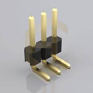 Connecteur de broches mâle PZ254-1-20-W-8.5, à angle <span class=keywords><strong>droit</strong></span> 90 degrés, à une rangée, pas de 2,54 mm - Product Image 3
