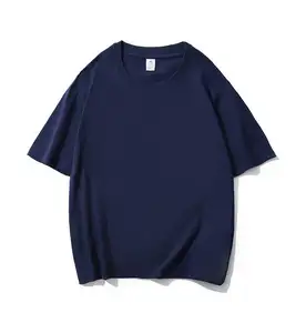 Conception personnalisée de t-shirts 230g pur coton lourd en détresse batik lavé à épaules tombantes coton Vintage t-shirt pour hommes