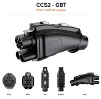 Meilleur prix usine vente en gros Ev Dc connecteur de charge 250A DC Ccs2 vers Gbt adaptateur pour Ev adaptateur de charge avec 2 ans de garantie