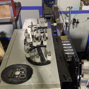 Machine de formage de conduits semi-rigides flexibles en aluminium pur SS Machine de fabrication de tuyaux d'échappement pour chauffage au gaz de cheminée - Product Image 4