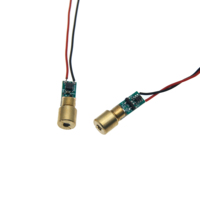 Dioda Laser 9MM Baru 515nm 3-6V 1-30mW Modul Laser Satu Garis Hijau Kualitas Tinggi Umur Pakai Panjang