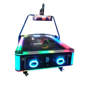Wholesale Indoor Amusement Electronic Game 4 Players air Hockey <b>Table</b> Game Machine - Product Image 3