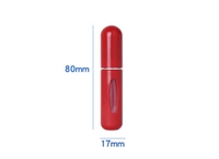 Atomiseur en plastique vide de 5ml, mini-fond rechargeable, vaporisateur de parfum, poche de voyage, contenant cosmétique cadeau de parfum