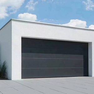 Portes <span class=keywords><strong>de</strong></span> <span class=keywords><strong>garage</strong></span> en acier au design moderne, isolation en PU, surface finie, coupe-vent, portes <span class=keywords><strong>de</strong></span> <span class=keywords><strong>garage</strong></span> automatiques en verre pour villa - Product Image 4