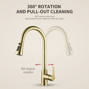 Rubinetto da <span class=keywords><strong>Cucina</strong></span> in Acciaio Inox 304 con Finitura Spazzolata, Resistente alla Corrosione, <span class=keywords><strong>Miscelatore</strong></span> Monocomando, Vendita Diretta dalla Fabbrica - Product Image 3