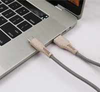 Câbles USB biodégradables et écologiques de Type C, chargeur de données, pièces