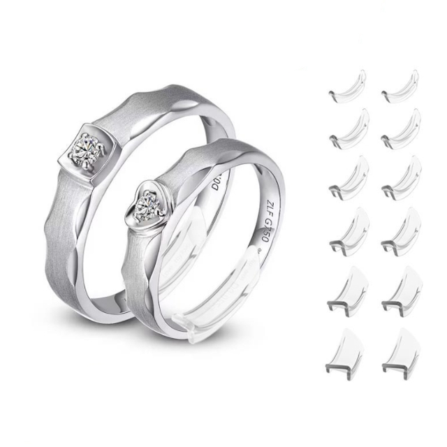 Ring Adjuster Transparent Spacer Tightener Silicone Invisible Clear Ring Size Adjuster