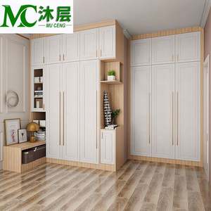 Custom Luxury Walk-<b>In</b> Solid Wood Modular Closet Organizer Modern Design <b>Sideboard</b> Furniture Living Room Dining Storage Armoire - Product Image 2